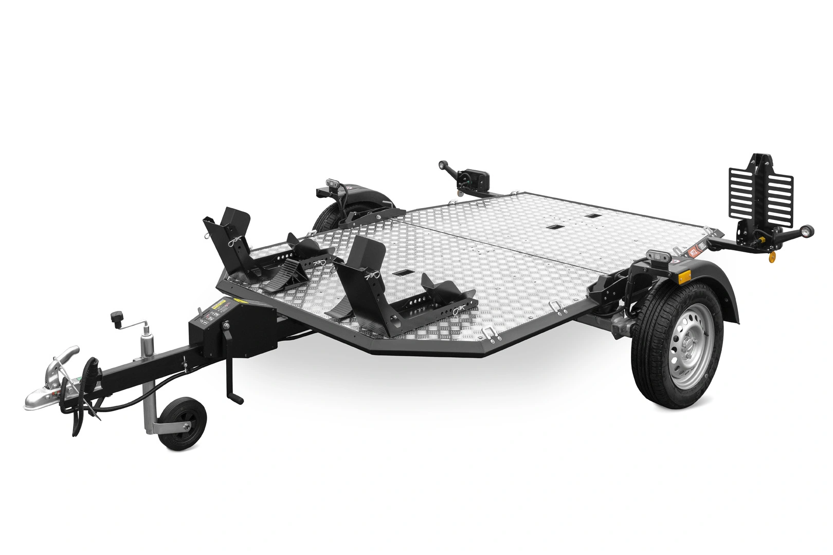 Remorque porte-moto abaissable pliante Lorries MT-2