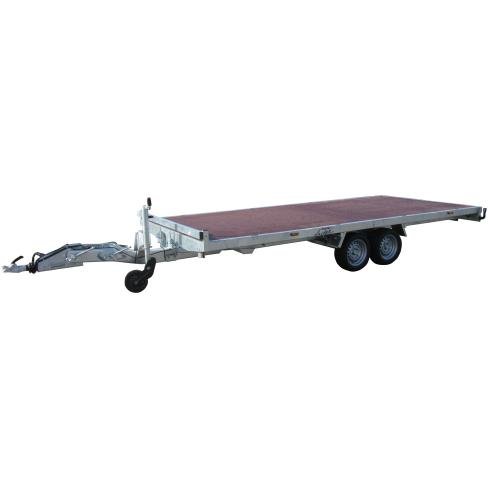 Remorque Plateau 40665L basc. hydraulique Lider