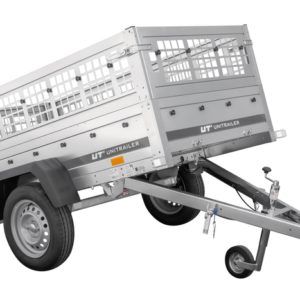 Remorque légère 200x106 UNITRAILER GARDEN 200 KIPP avec côtés en filet